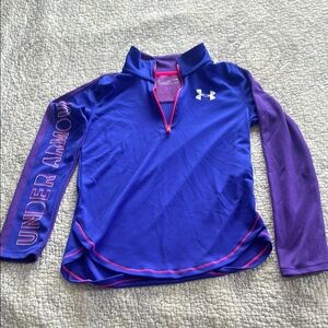 Under Armour Kids' Purple Long Sleeve Top